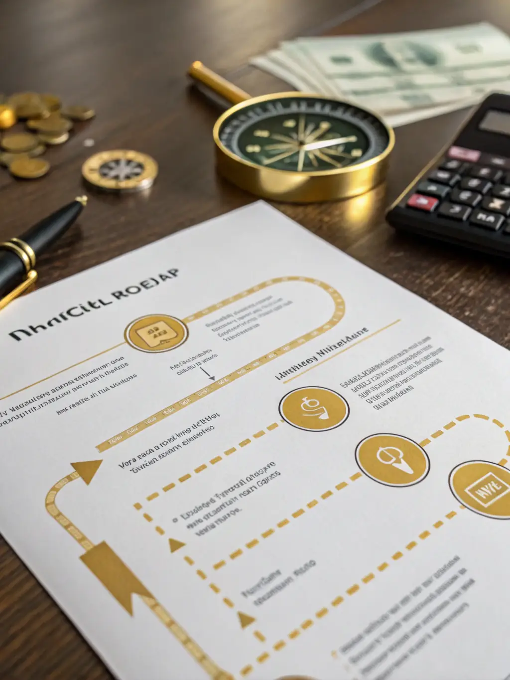 A financial roadmap or blueprint overlaid on a map of Mexico, symbolizing strategic financial planning tailored to the Mexican context.